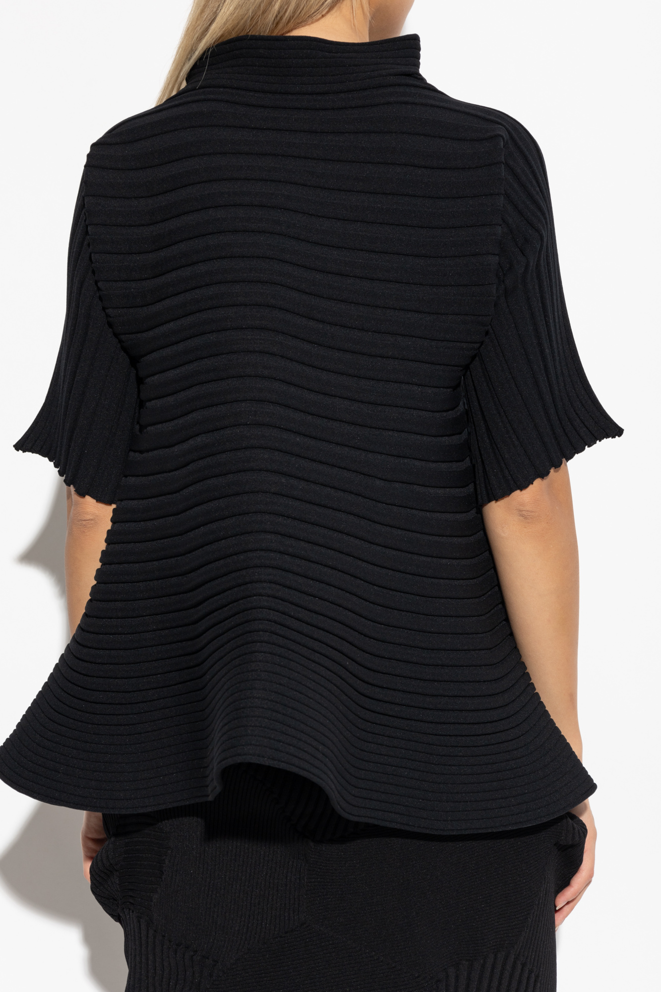 Pleats Please Issey Miyake Flared Top | Women's Clothing Pleats Please Issey Miyake Flared Top | Women's Clothing